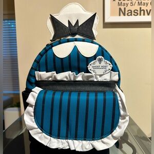 RARE - Loungefly Backpack Disney Haunted Mansion Ghost Host